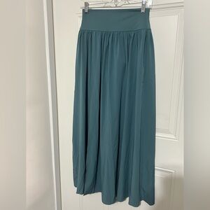 HALARA Teal Maxi Skirt